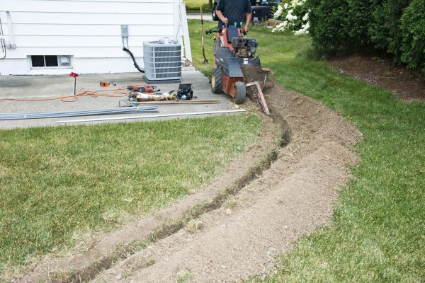 Cost of Electrical Trenching Service in Kernersville