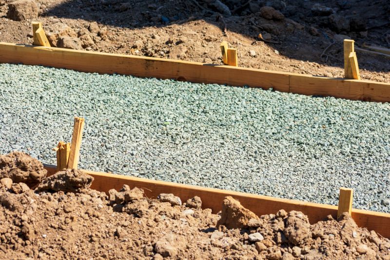 Gravel Base Installation detail